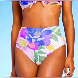Shade & Shore High Waisted Swimsuit